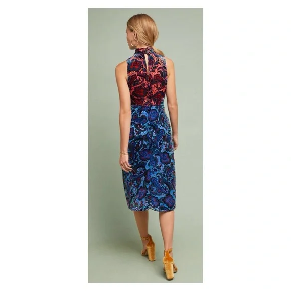 NWOT Rumie Velvet Midi DressSize 6